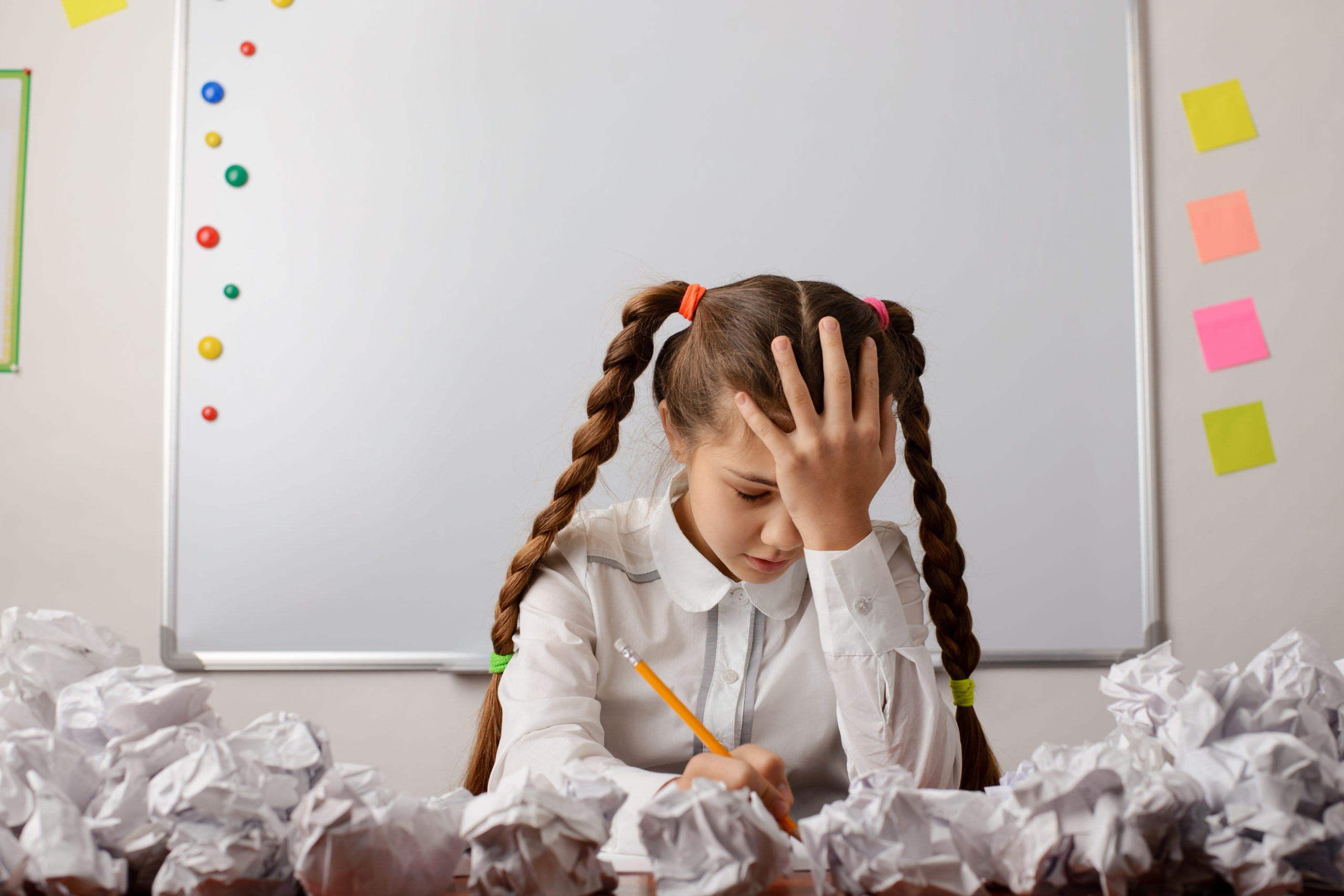 Knowing the expectations can't be met and lacking confidence